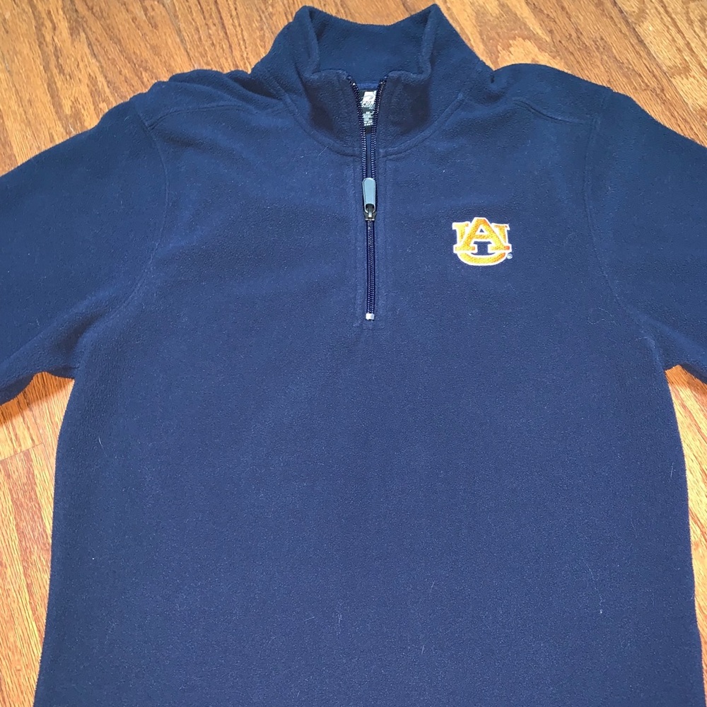 Auburn fleece 3/4 zip pullover